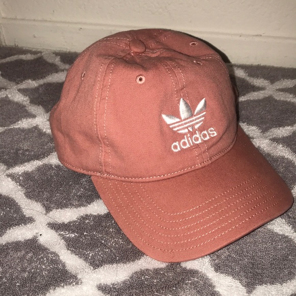 dusty rose baseball cap